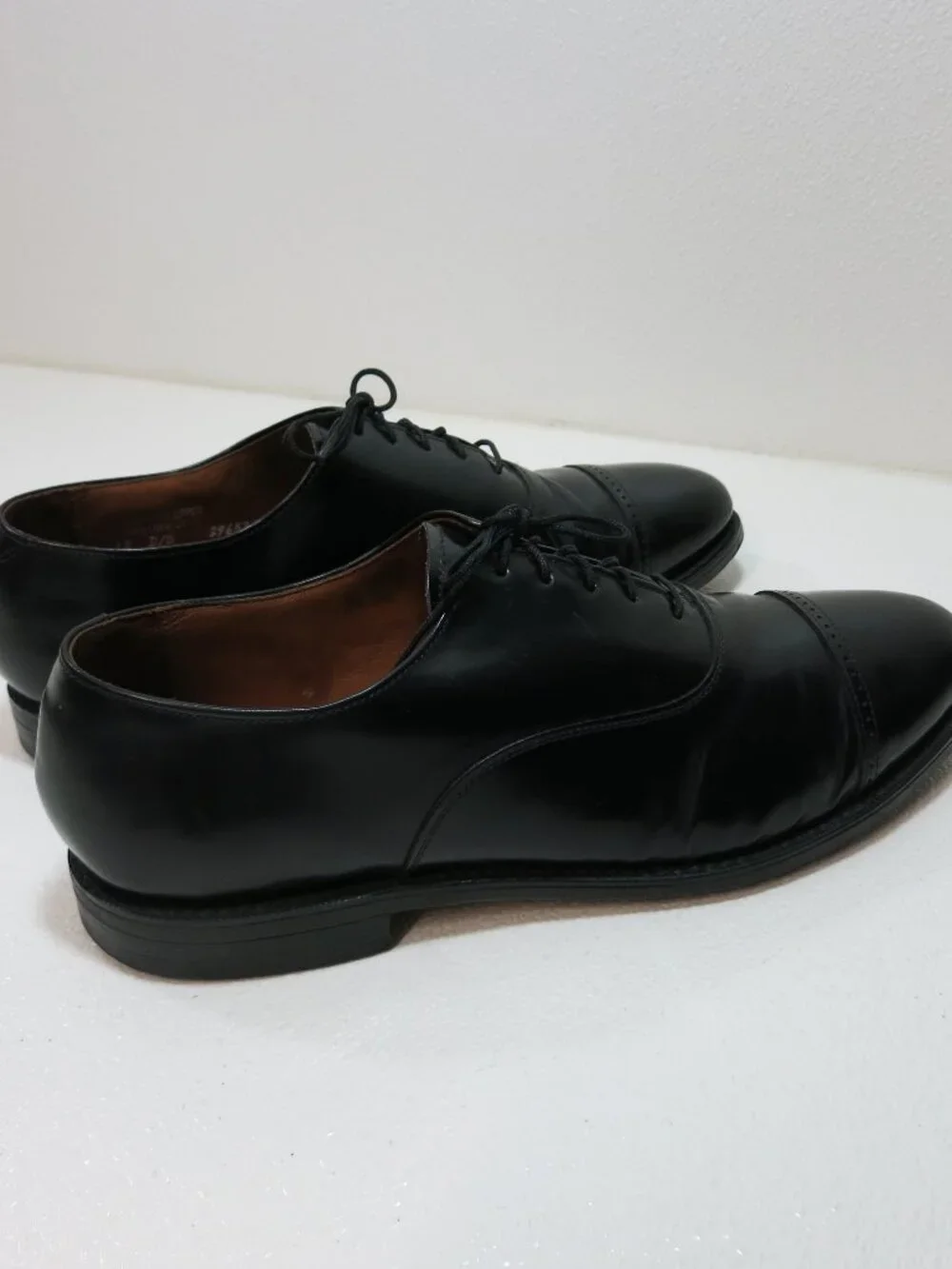 Bostonian Classics Men's Made In USA Leather Oxfords Formal Shoe Size 12 D/B